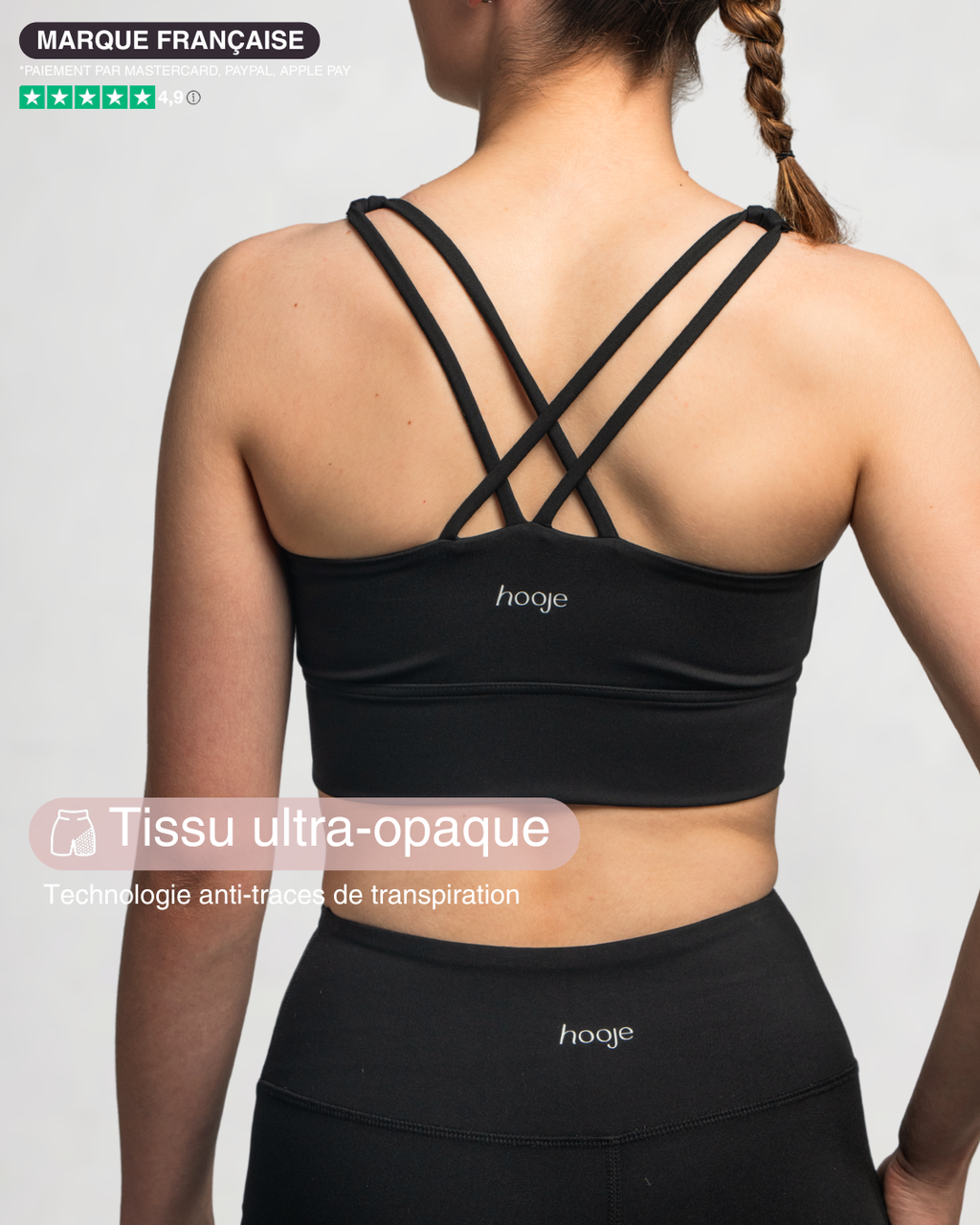 Brassière Croisée Gym